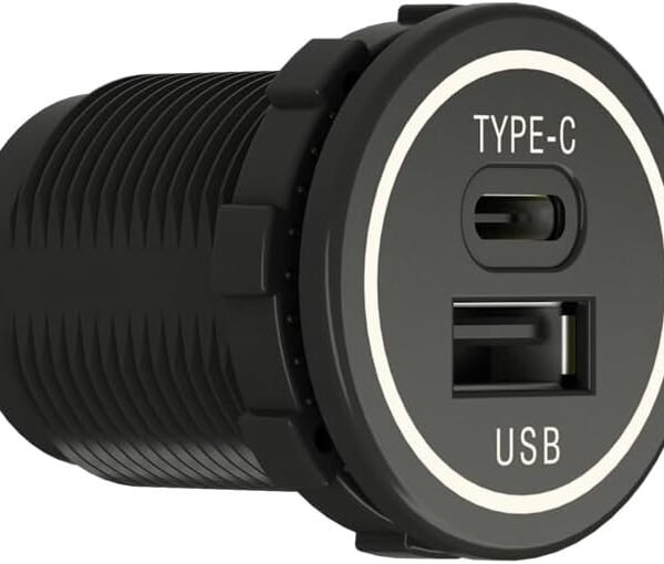 PLUG CAR 2-PORT USB-A USB-C